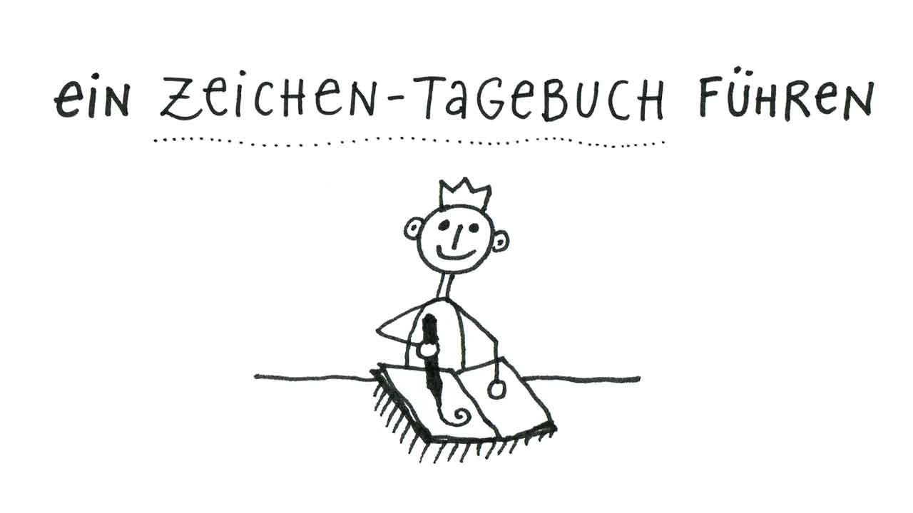 4. Ein Zeichen-Tagebuch führen