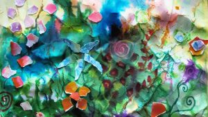 1. Frühling auf dem Papier